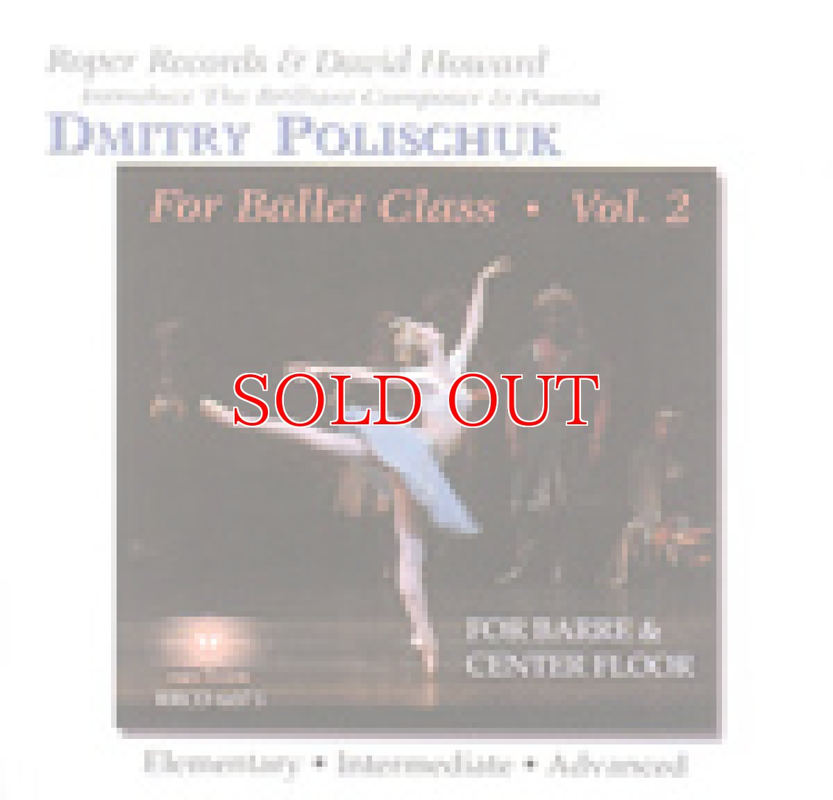 画像1: CD／Dmitry Polischuk for Ballet Class Vol.2 (1)