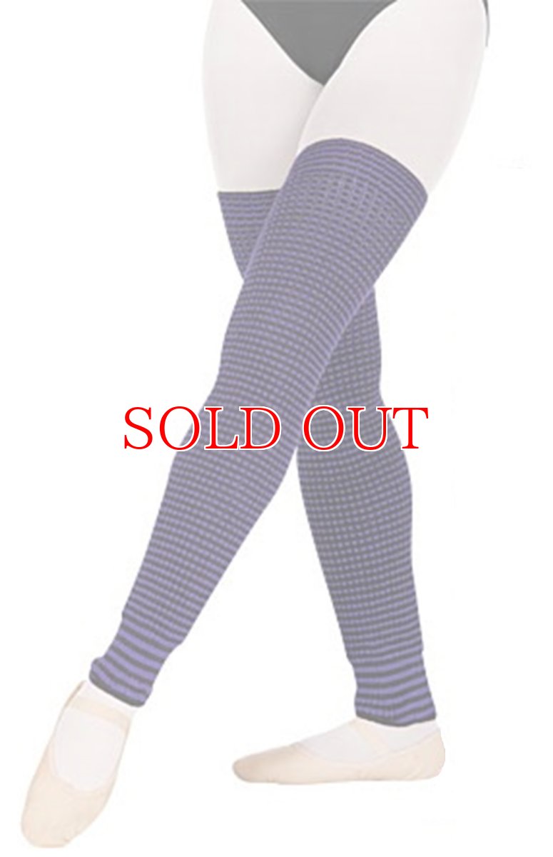 画像2: ユーロタード 27"マルチカラーレッグウォーマー (2)