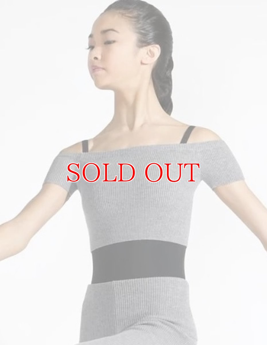 画像2: セール｜カペジオ リブニット クロップセーター (2)