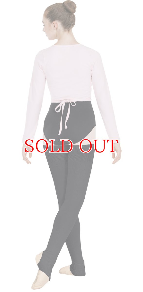 画像2: ユーロタード 48"スティラップハイロングレッグウォーマー (2)