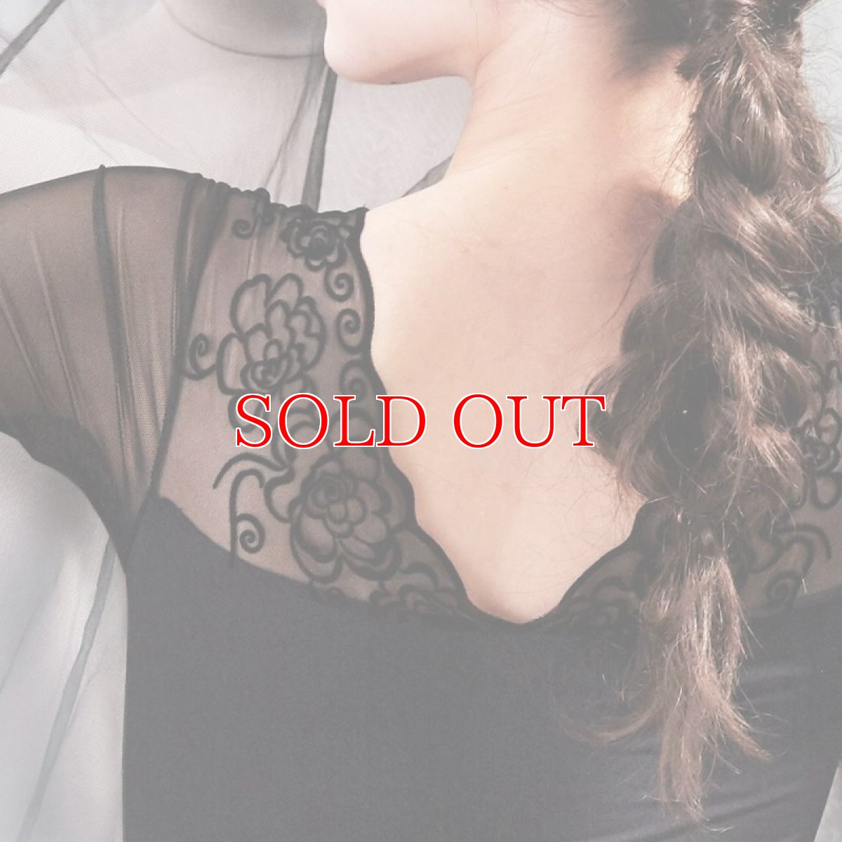 画像2: グリシコ【Bolshoi stars. Senses】メッシュロングスリーブレオタード (2)