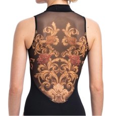 画像2: エインズリーウェア｜ZIP FRONT LEOTARD WITH GRAND ELEGANCE PRINT レオタード (2)