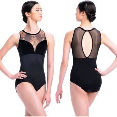 画像1: エインズリーウェア｜DAPHNE LEOTARD WITH GRAND ELEGANCE PRINT レオタード (1)