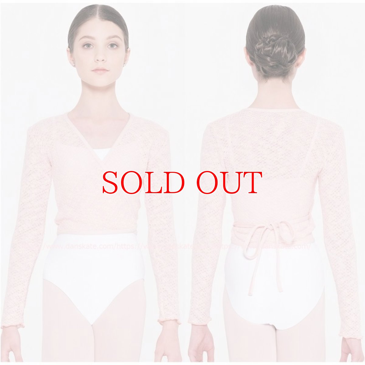 画像1: ★ウェアモア LEVANA ニットラップオーバートップ｜在庫限り (1)