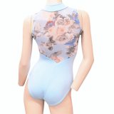 レア　スティナ レオタード　ブルーローズ　BlueRose P type B stinaスティナレオタードMサイズ stina / type N back ribbon