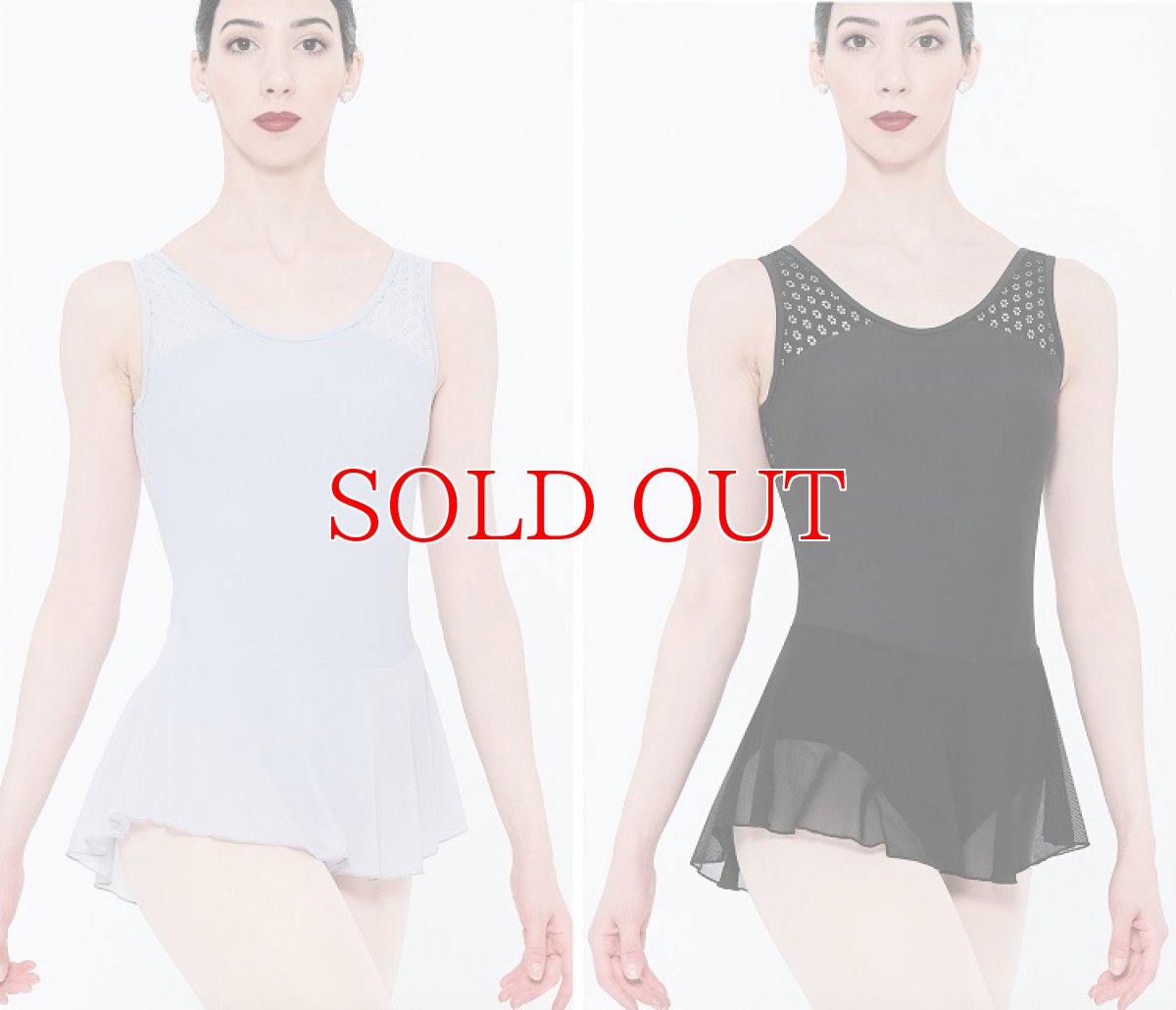 画像3: ★ウェアモア DIAMANT スカート付 レオタード｜取り寄せ予約｜納期：約1ヶ月（前入金） (3)