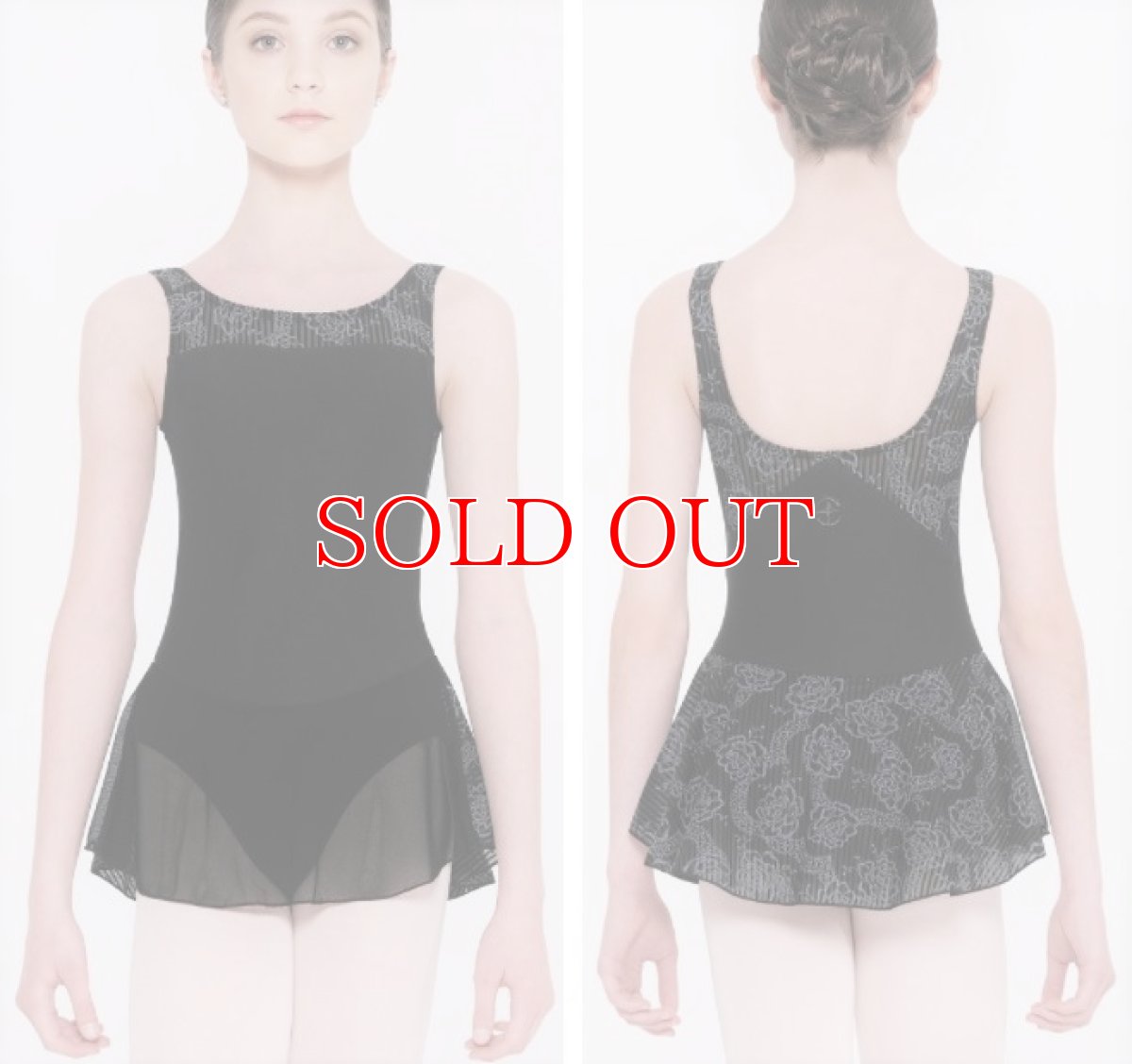 画像2: ★ウェアモア CANNELLE スカート付 レオタード｜廃盤限定セール (2)