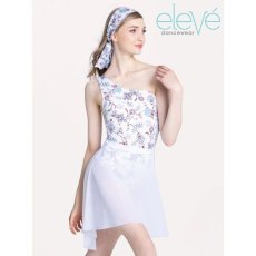 画像3: Eleve Dancewear エレベダンスウェア Tori Crescendo White レオタード【数量限定】 (3)