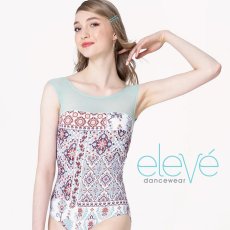 画像1: Eleve Dancewear エレベダンスウェア Laico Patchwork レオタード【数量限定】 (1)