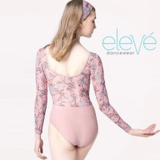 画像2: Eleve Dancewear エレベダンスウェア Fabiola Crescendo Pink レオタード【数量限定】 (2)