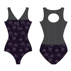 画像4: ウェアモア CBM121 レオタード｜HESPERIA ベース CUSTOM BY MOI- READY TO WEAR  (4)