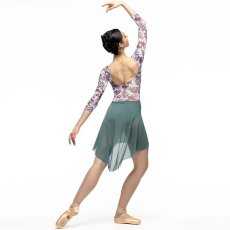 画像5: Eleve Dancewear エレベダンスウェア Tri Aspire White レオタード【数量限定】 (5)