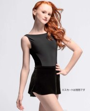 画像3: Eleve Dancewear エレベダンスウェア Allison Black Velvet レオタード【数量限定】 (3)