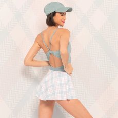 画像5: Eleve Dancewear エレベダンスウェア Flare Skirt Plaidness プルオン (5)