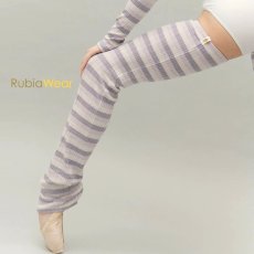 画像1: RubiaWear｜ルビア フル レッグウォーマー Lavender Dreams (1)