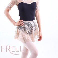 画像1: ERELL（エレル）CALLA レースプルオンスカート (1)