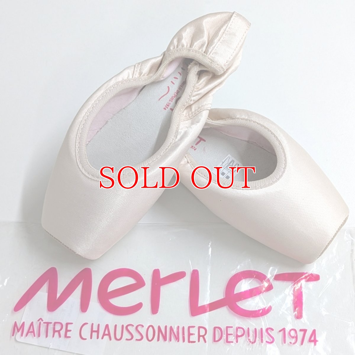 画像2: S2【BELLE】Merlet｜メルレ トウシューズ ベル S2シャンク (2)