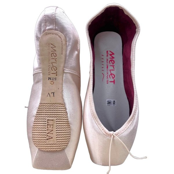 メルレ Merlet トウシューズ レナ　16c STM Merlet メルレ トウシューズ LENA レナ STM ローヴァンプ