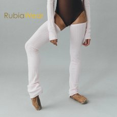 画像1: RubiaWear ルビア フルレッグウォーマー Pink Marshmallow (1)