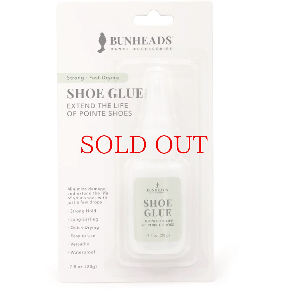 画像1: JETグルーの後継｜バンヘッド Shoe Glue（シュー グルー）トウシューズ補強 (1)