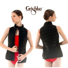 画像3: グリシコ Heat Retention Wear クラウド ウォームアップ ベスト｜ブラック (3)