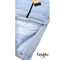 画像5: グリシコ Heat Retention Wear クラウド ウォームアップ ベスト｜ライトブルー (5)