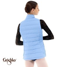 画像3: グリシコ Heat Retention Wear クラウド ウォームアップ ベスト｜ライトブルー (3)