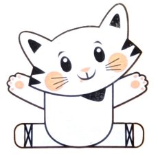 画像2: グリシコ キャット ふわふわ ぬいぐるみ 10cm (2)