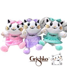 画像1: グリシコ キャット ふわふわ ぬいぐるみ 10cm (1)