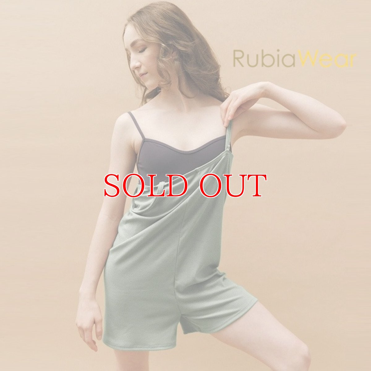 画像1: RubiaWear ルビアウェア Moss ロンパー (1)