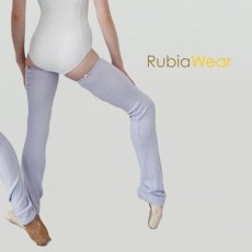 画像1: RubiaWear ルビア フルレッグウォーマー Lilac Garden (1)
