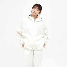 画像2: ERELL（エレル）POLLA HOODIE フードジャンパー｜スノーホワイト (2)