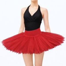クラシックボン 練習用チュチュ レッドイメージ