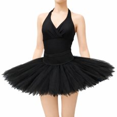 クラシックボン 練習用チュチュ ブラックイメージ