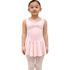 画像1: 【EMILY】チャイルド ピンチフロント タンクスカート レオタード (1)