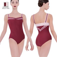 ウェアモア,(Wear Moi)レオタード,バーガンディ,MARGO