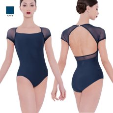 ウェアモア(Wear Moi)レオタード,DUA,ネイビー