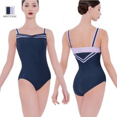 ウェアモア,(Wear Moi)レオタード,ネイビー,MARGO
