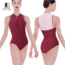 ウェアモア(Wear Moi)レオタード,バーガンディ,AVELINE
