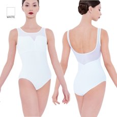 ウェアモア(Wear Moi)レオタード,ホワイト