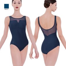 ウェアモア(Wear Moi)レオタード,ネイビー