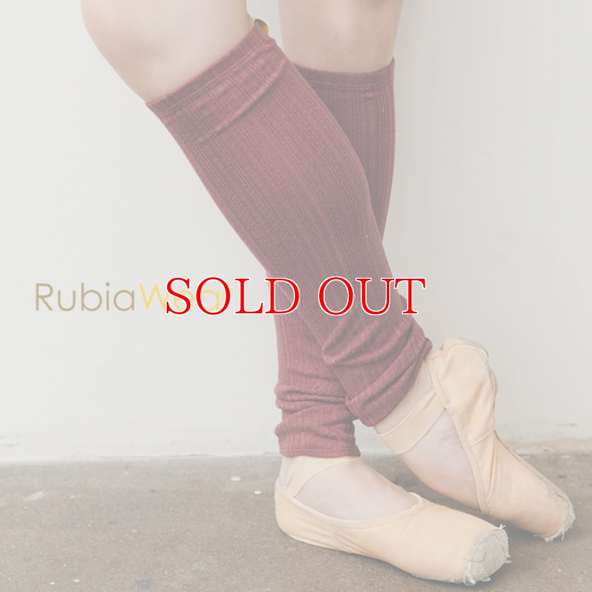 RubiaWear ルビアウェア Libra リブラ ショーティーレッグウォーマー 着用イメージ