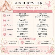 画像9: BLOCH（ブロック）トウシューズ S0180L Heritage（ヘリテージ）Vヴァンプ ロシアンカット風 (9)