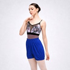 Grishko（グリシコ）サウナバルーンパンツ 0408 BAE（ベイ）Heat Retention Wear バレエショートパンツ 細部ディテール｜ダンスケイト