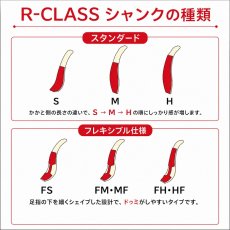 R-CLASS アールクラス DOLCE ドルチェ シャンクの種類