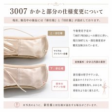 Grishko（グリシコ） トウシューズ 3007 PROFLEX（3007プロフレックス）かかとサテンの変更