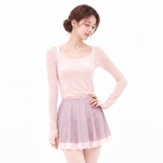 ERELL エレル Sugar T シュガーT コットンピンク バレエトップス
