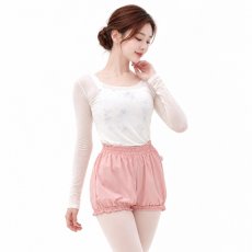 ERELL エレル Back Ribbon-Tie Top アイボリー バレエトップス