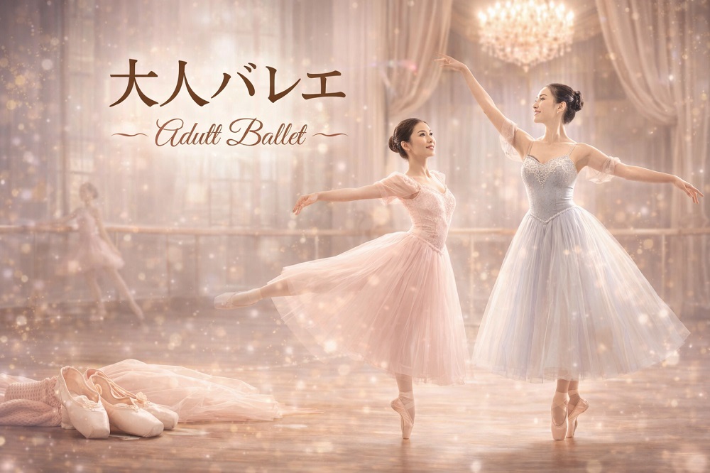 大人バレエのレッスン用品