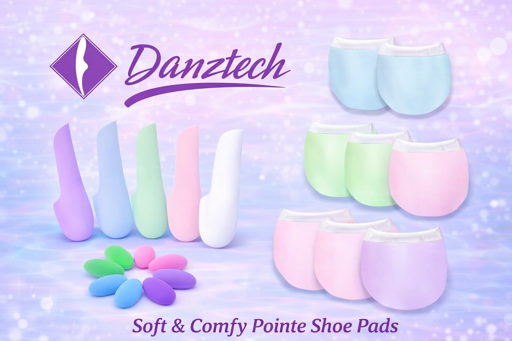 DANZTECHのトウパッド。ダンズテック製のトウシューズ用の足指保護パッド